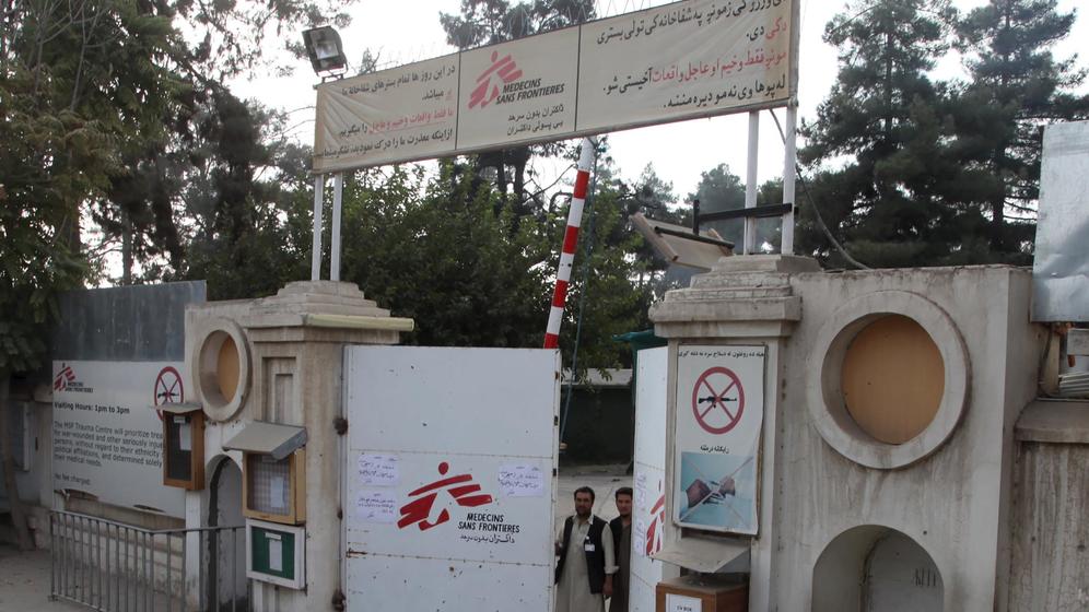EEUU BOMBARDEA UN HOSPITAL DE MSF COMO "DAÑO COLATERAL"