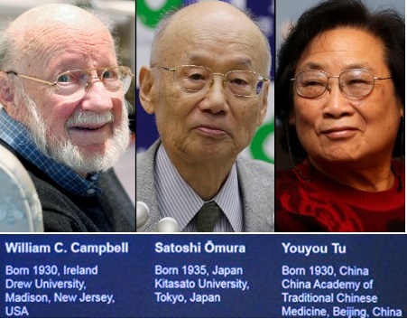 NOBEL DE MEDICINA 2015 PARA LA INVESTIGACIÓN DE ENFERMEDADES PARASITARIAS "PORQUE AFECTAN A LOS MÁS POBRES"