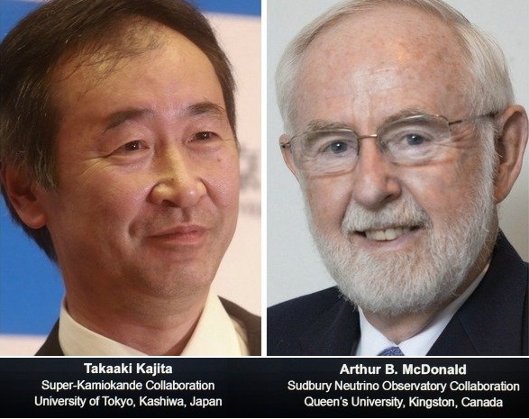 NOBEL DE FÍSICA 2015 A INVESTIGADORES DE LA PARTÍCULA FANTASMA POR “CAMBIAR NUESTRA VISIÓN DEL UNIVERSO"
