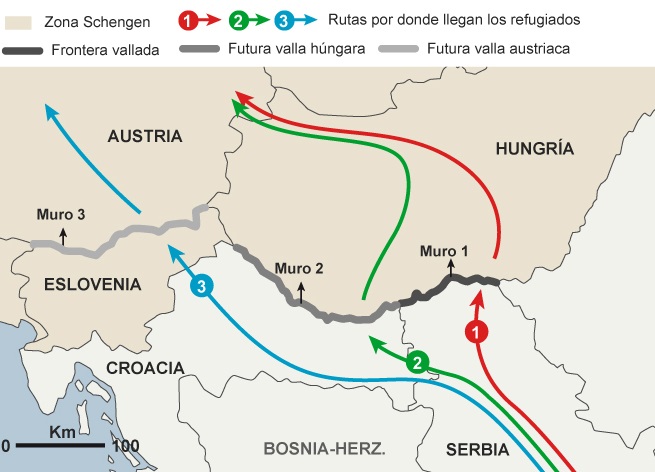 NUEVO MURO DE LA VERGÜENZA EN EUROPA