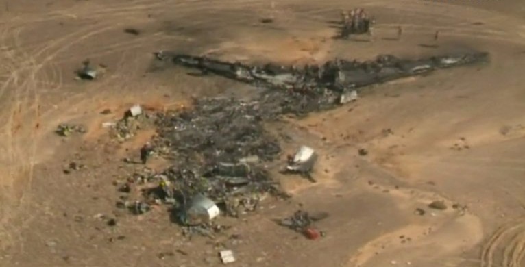 HUBO UNA EXPLOSIÓN EN EL AVIÓN SINIESTRADO EN EGIPTO