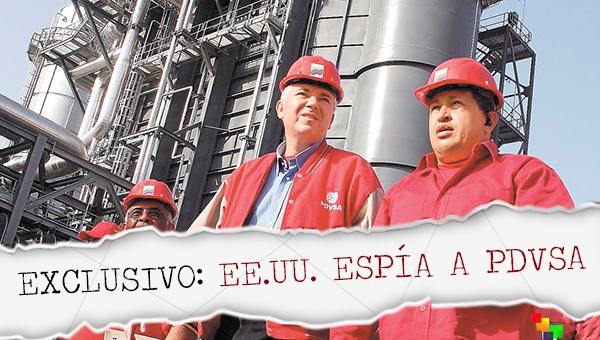 EE.UU. ESPIÓ A ALTOS CARGOS VENEZOLANOS DE PDVSA