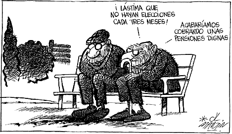 SUBE UN POQUITO LA PENSIÓN MEDIA ESPAÑOLA