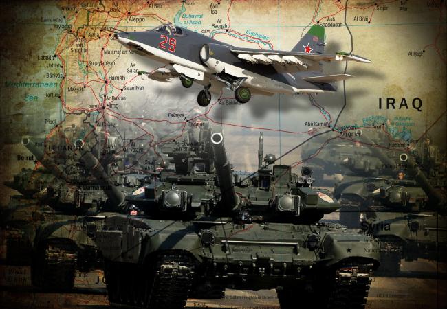 TROPAS DE TIERRA DE ASSAD, ÁRABES Y KURDAS, UNIDAS CONTRA EL EI