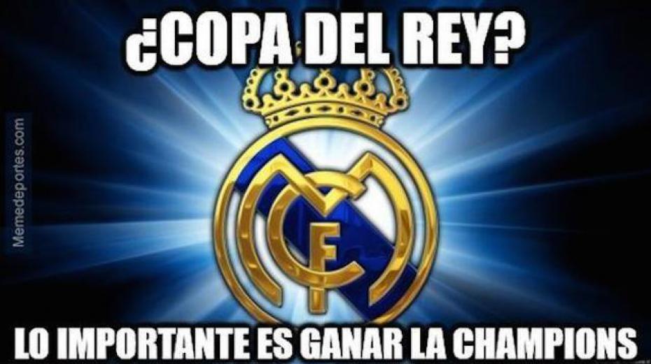 EL REAL MADRID ELIMINADO DE LA COPA