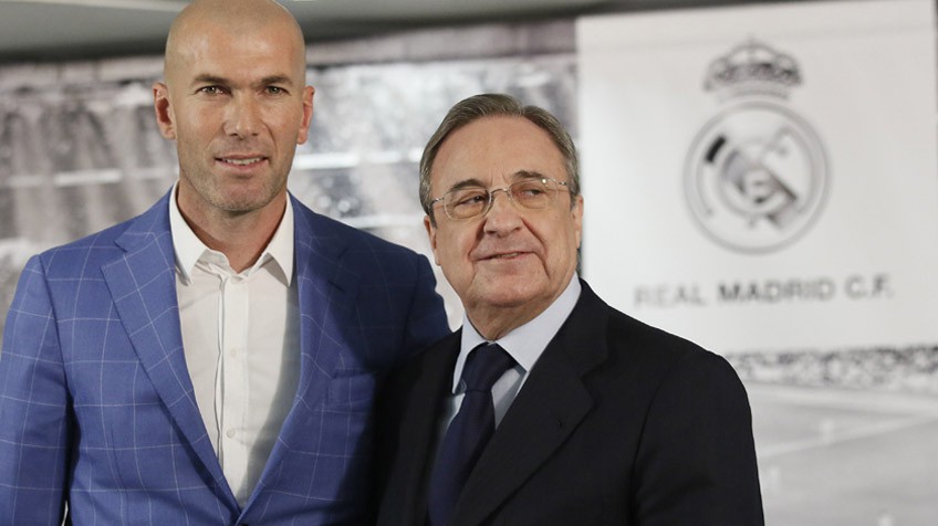 BAJA FULMINANTEMENTE BENÍTEZ, SUBE ZIDANE