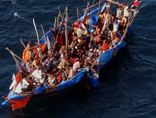 NAUFRAGIO DE REFUGIADOS FRENTE A LAS COSTAS DE SOMALIA