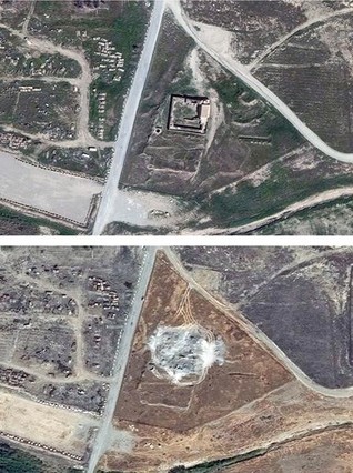 NUEVO ATAQUE AL PATRIMONIO CULTURAL POR PARTE DEL EI