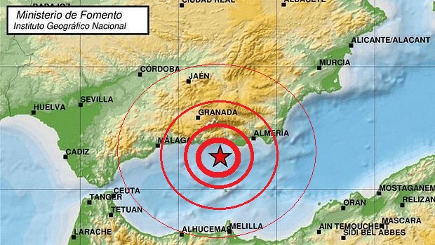 NUEVO TERREMOTO EN EL MAR DE ALBORÁN