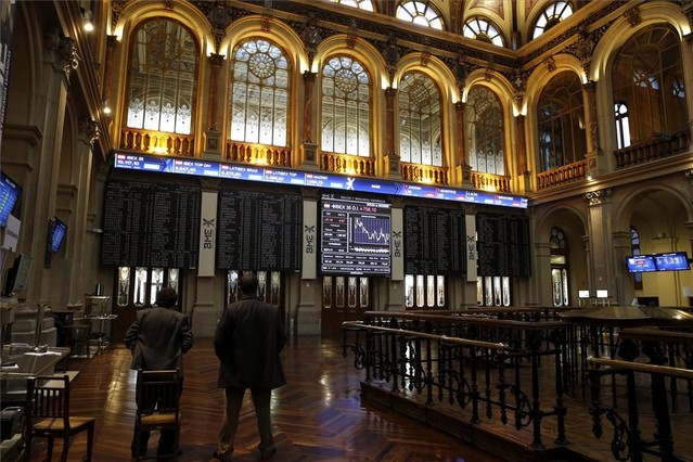 LA BOLSA ESPAÑOLA REPUNTA CONTAGIADA POR EL RESTO DE LOS MERCADOS