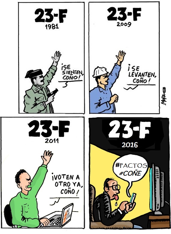 A PESAR DE LA IGNORANCIA A LA QUE NOS SOMETEN, RECORDAMOS EL 23-F