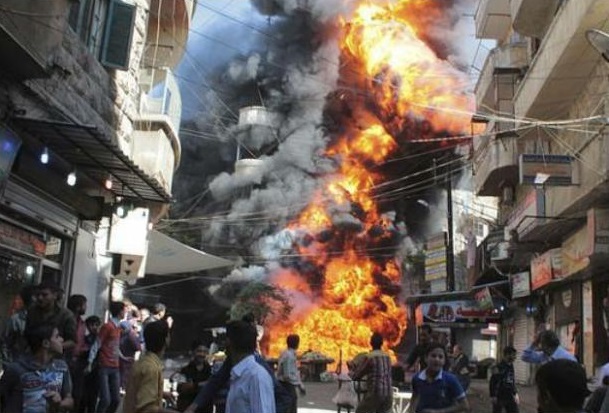 SE APURAN LOS BOMBARDEOS EN SIRIA ANTE EL INMINENTE ALTO EL FUEGO...