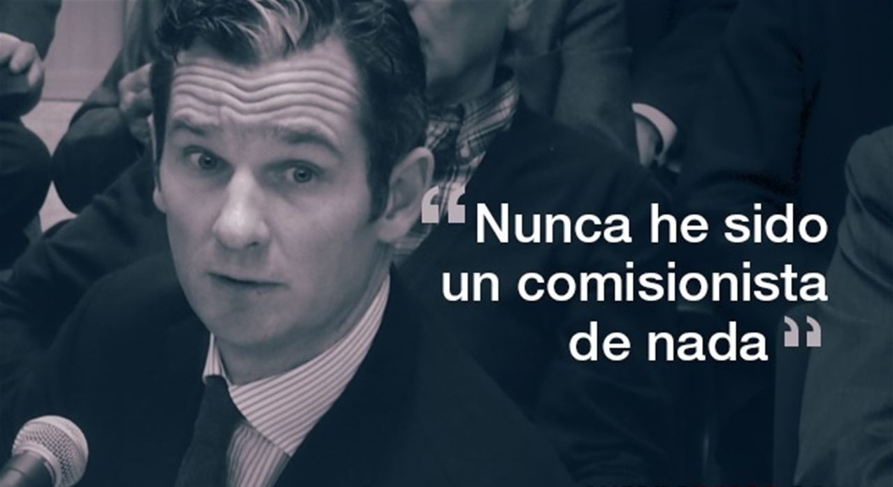 IMPRESIONA Y DA PENA VER QUE URDANGARÍN NO SABE NI HABLAR CON DIGNIDAD