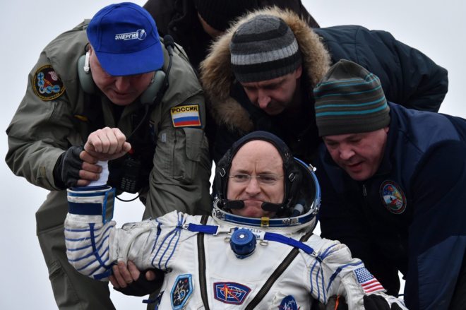 REGRESA EL ASTRONAUTA MÁS MEDIÁTICO