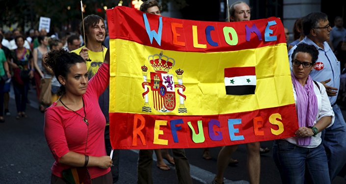 REFUGIADOS EN ESPAÑA