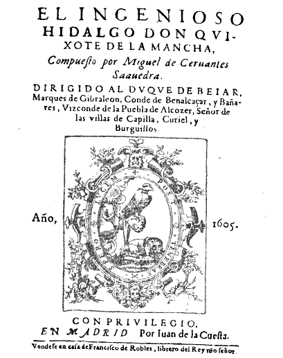 IV CENTENARIO DE DON MIGUEL DE CERVANTES