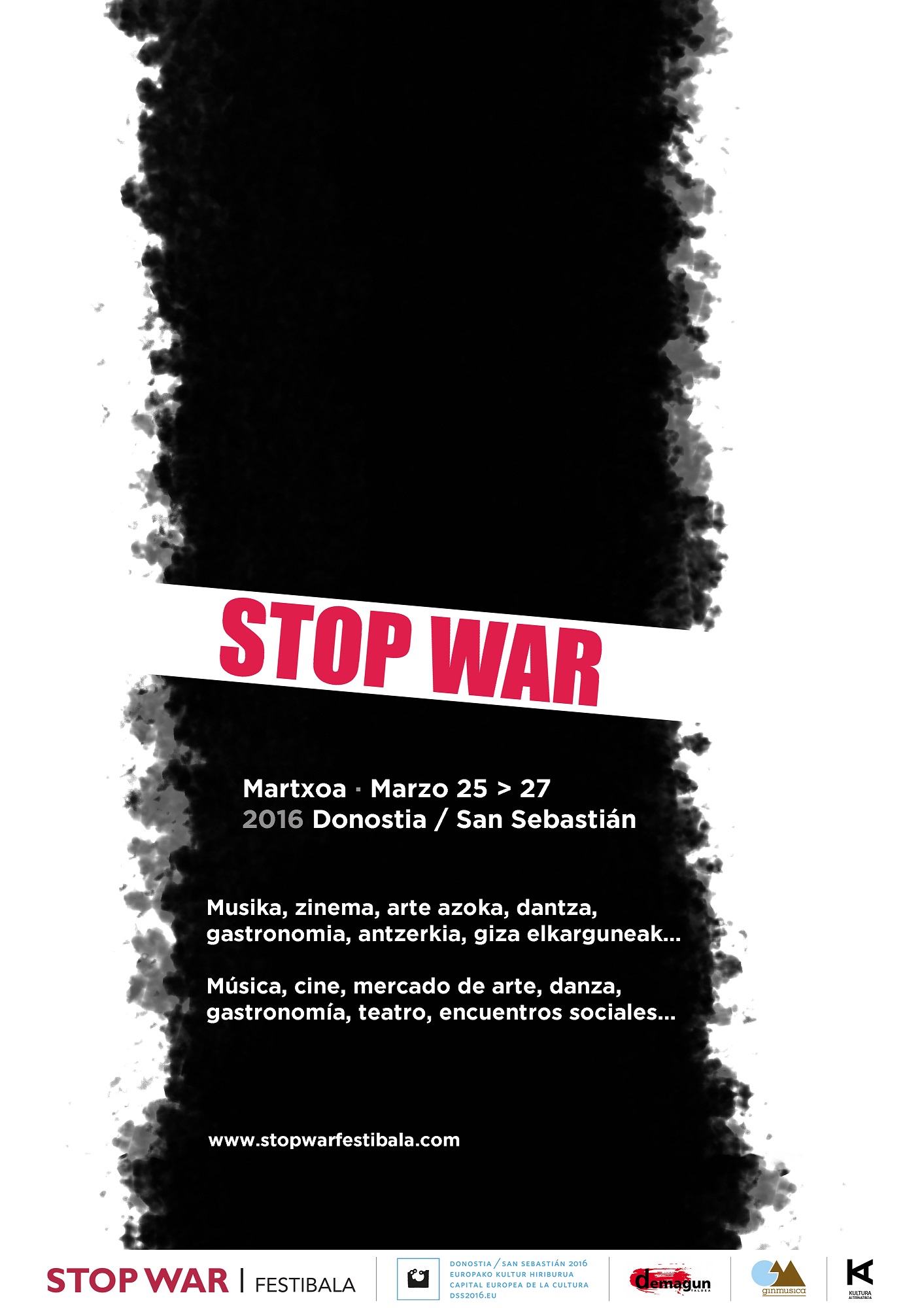 DONOSTIA PIDE UNA POSICIÓN ACTIVA FRENTE A LAS GUERRAS