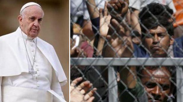 BIEN POR EL DETALLE TESTIMONIAL DEL PAPA EN LESBOS, PERO…