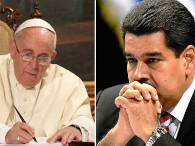 EL PAPA HA ESCRITO A MADURO