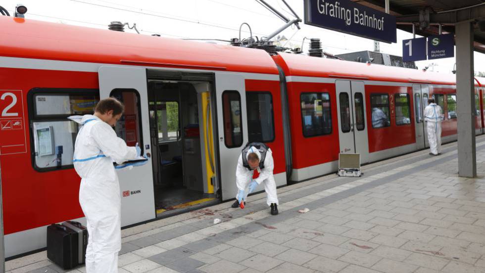 ATAQUE CON RESULTADO DE MUERTE EN UNA ESTACIÓN DE MÚNICH
