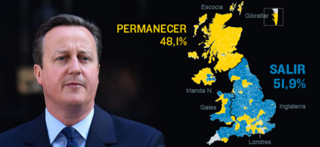 EDITORIAL: EL BREXIT SALE ADELANTE POR UN 51,9 %.