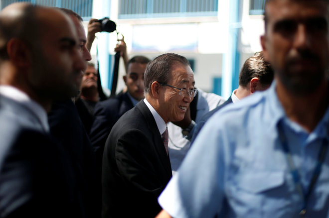 BAN KI-MOON AFIRMA QUE "EL BLOQUEO DE LA FRANJA DE GAZA ES UN CASTIGO COLECTIVO"