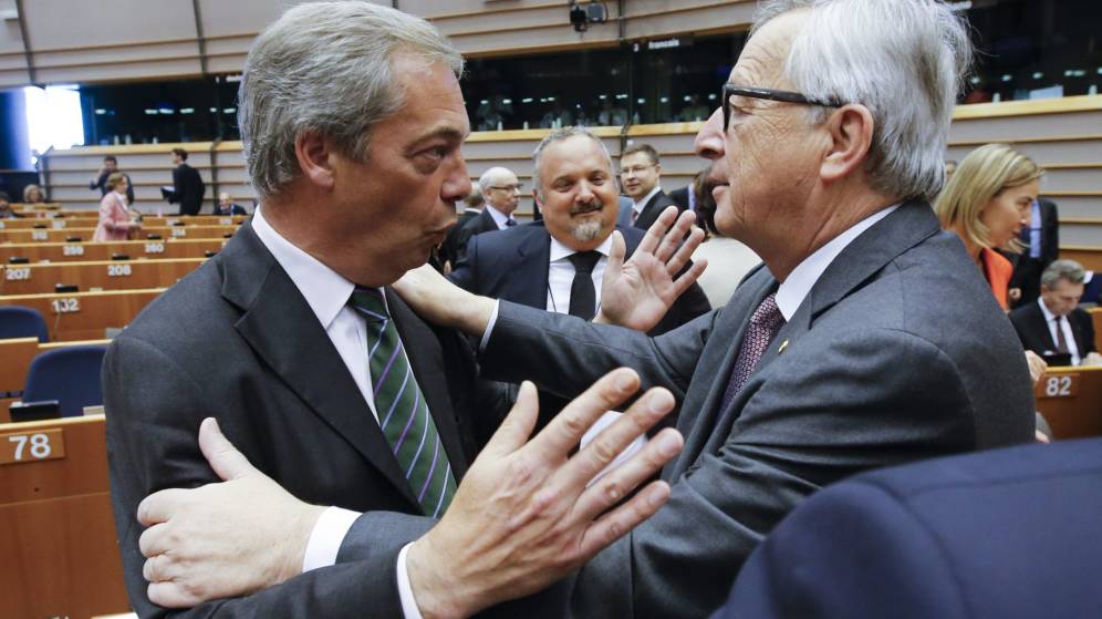 JUNCKER PROHÍBE NEGOCIAR FUTURA RELACIÓN DE REINO UNIDO CON UE HASTA QUE ACTIVE 'BREXIT'