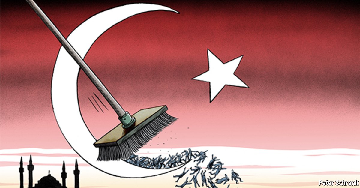 ERDOGAN HA TENIDO MUCHA SUERTE CON EL FALLIDO GOLPE DE ESTADO…