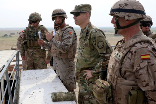 ESPAÑA PARTICIPA EN LA GUERRA DE IRAK ADIESTRANDO COMANDOS DEL EJÉRCITO IRAQUÍ