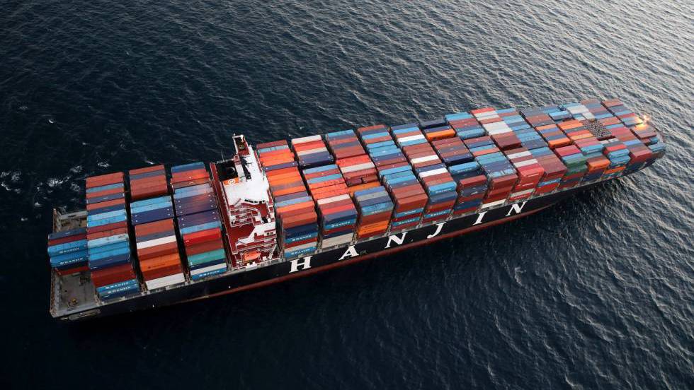 LA NAVIERA SURCOREANA HANJIN CONSIGUE UN CRÉDITO SALVAVIDAS