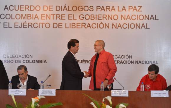 CONVERSACIONES DE PAZ DEL ELN Y EL GOBIERNO COLOMBIANO