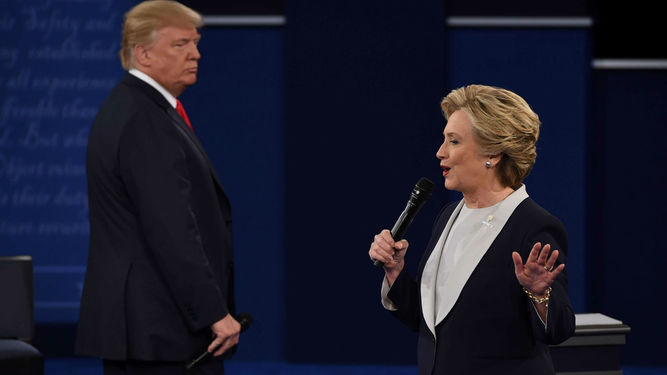 TRUMP PIERDE EL SEGUNDO DEBATE PERO POR MUY POCO
