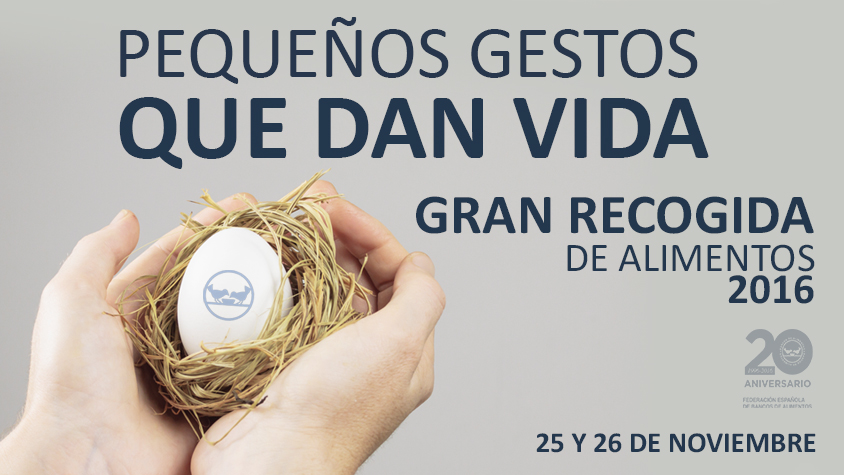 EL BANCO DE ALIMENTOS NECESITARÁ 110.000 VOLUNTARIOS PRÓXIMAMENTE