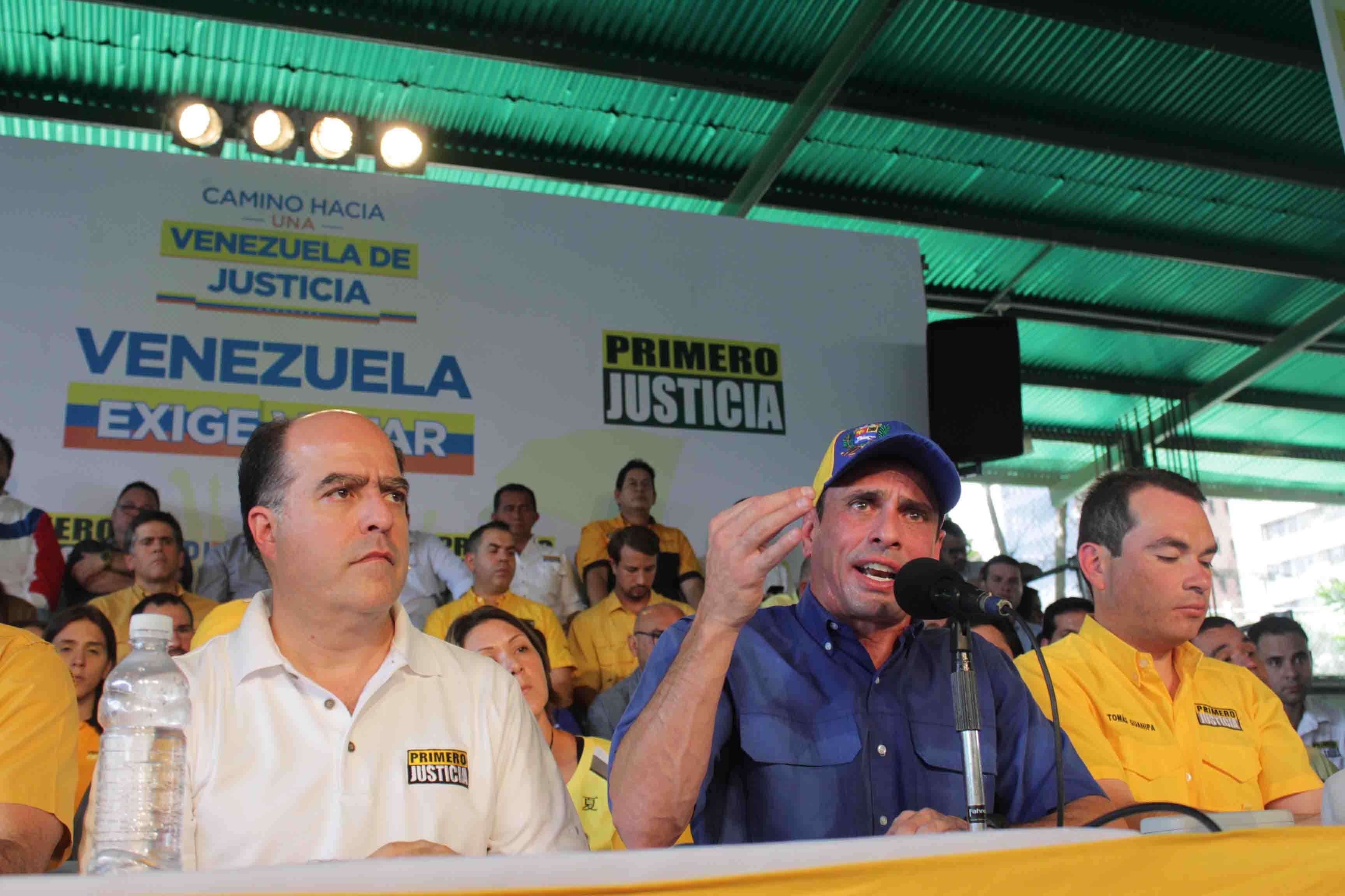ULTIMÁTUM DE CAPRILES Y LA OPOSICIÓN A MADURO