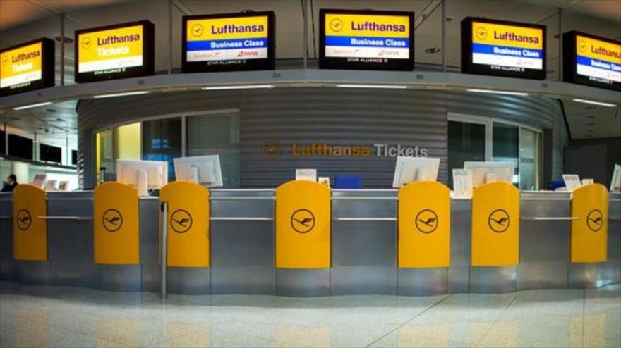 PARO EN LUFTHANSA CON CIENTOS DE MILES DE PASAJEROS AFECTADOS