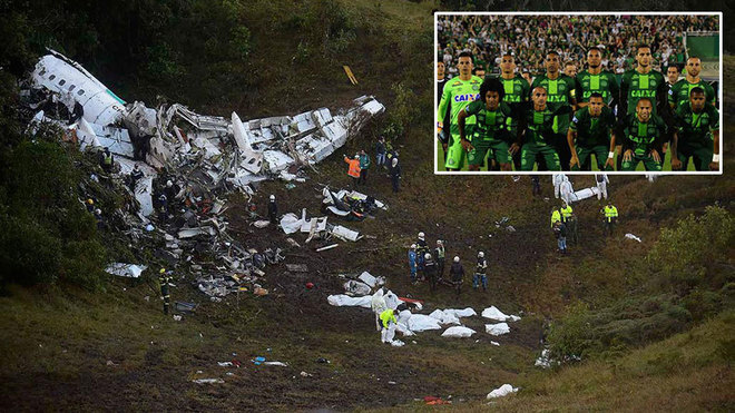 TRAGEDIA AÉREA EN MEDELLÍN. BUEN VIAJE AL CHAPECOENSE BRASILEÑO