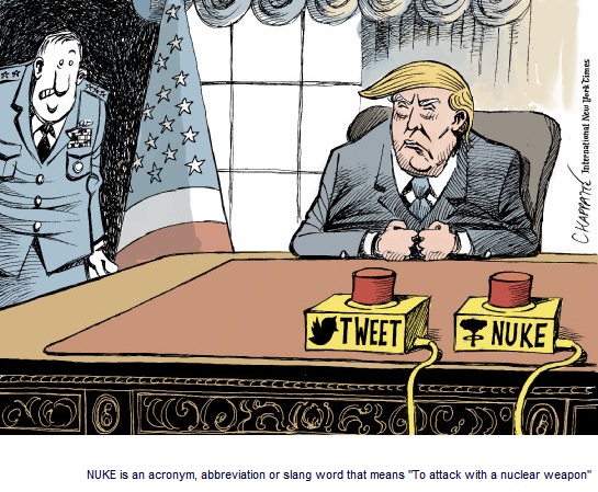 ALARMANTE 'TUIT' DE TRUMP ABOGANDO POR UN MAYOR ARMAMENTO NUCLEAR