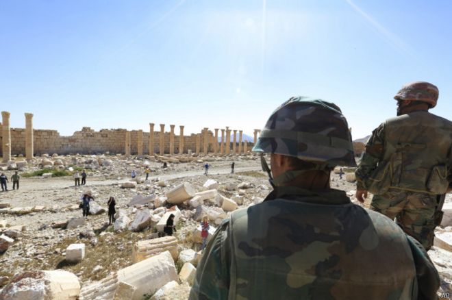 EL ISIS RECUPERA PALMIRA