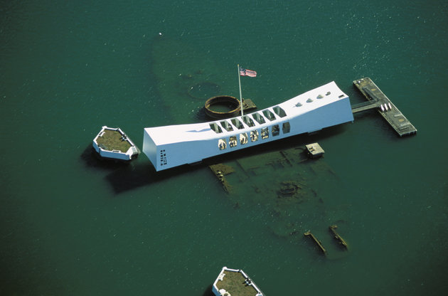 VISITA PROTOCOLARIA DE OBAMA Y ABE A PEARL HARBOR