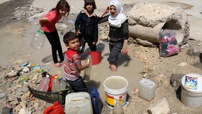 SIRIA NO TIENE AGUA POTABLE