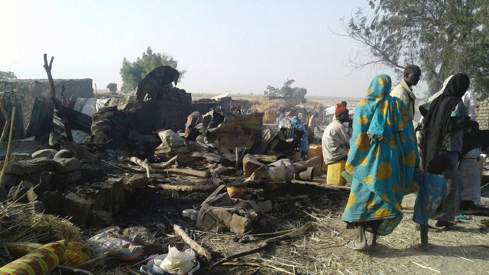 BOMBARDEO EN UN CAMPO DE REFUGIADOS EN NIGERIA