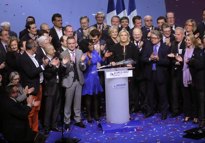 MARINE LE PEN ARRANCA SU CAMPAÑA ELECTORAL CON TRUMP Y EL BREXIT COMO EJEMPLOS.