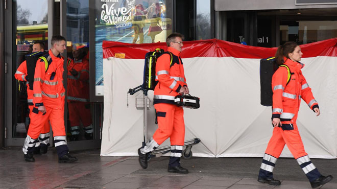 CAOS POR UNA BROMA PESADA EN EL AEROPUERTO DE HAMBURGO