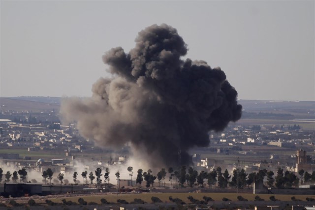 EN SIRIA SIGUE HABIENDO BOMBARDEOS