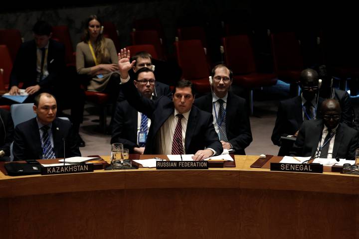 VETO EN EL CONSEJO DE SEGURIDAD DE LA ONU A IMPONER SANCIONES PARA SIRIA