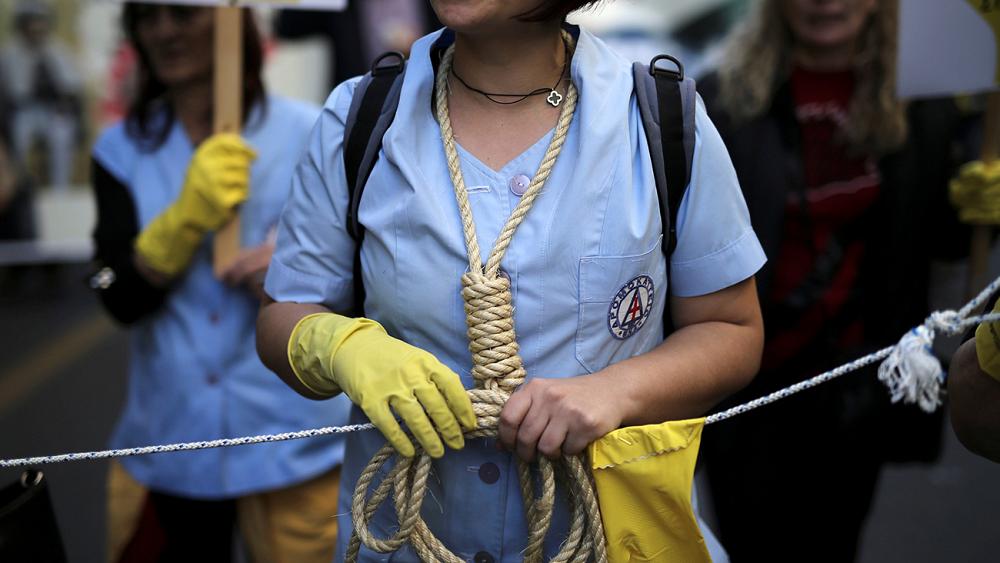 HUELGA DE MÉDICOS EN GRECIA