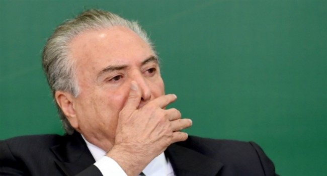 MICHEL TEMER TEME A LOS FANTASMAS