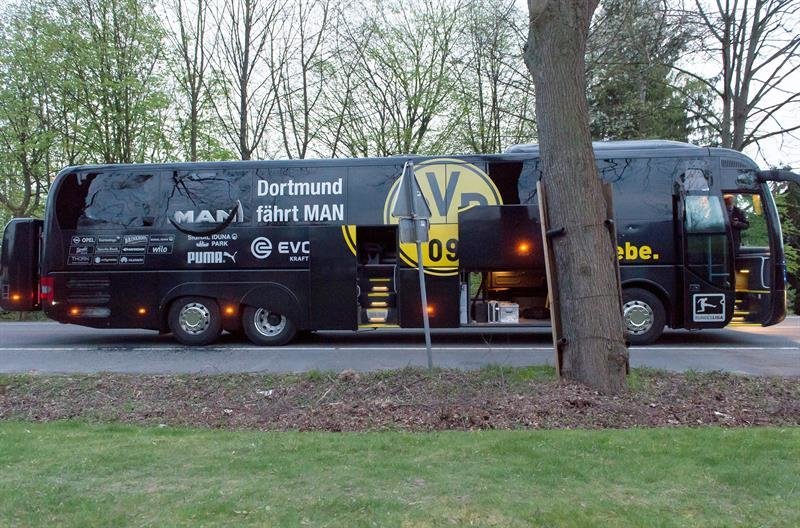DETENIDO UN SOSPECHO EN RELACIÓN AL ATAQUE AL AUTOBÚS DEL BORUSSIA DORTMUND