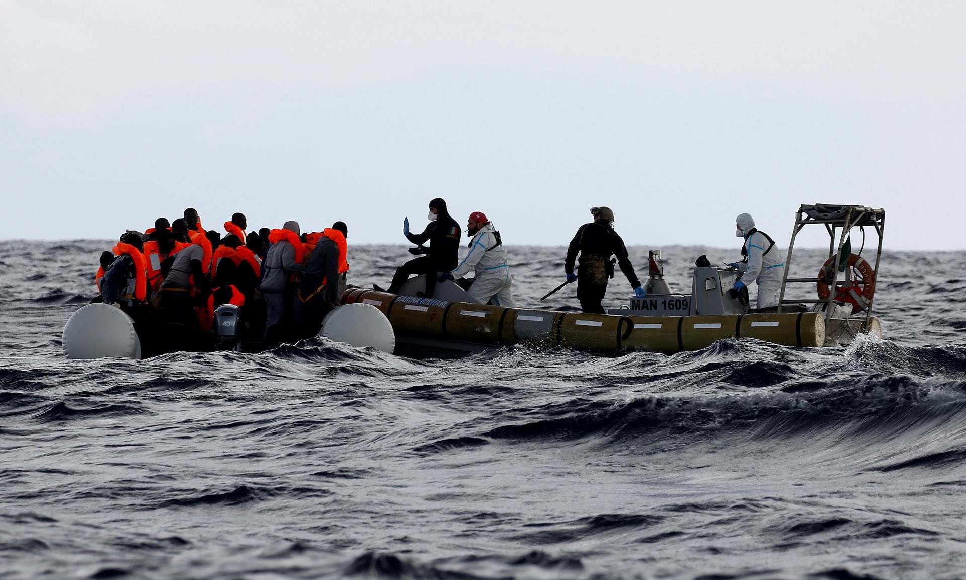 SITUACIÓN LÍMITE DE LAS ONG DE RESCATE EL FIN DE SEMANA PASADO