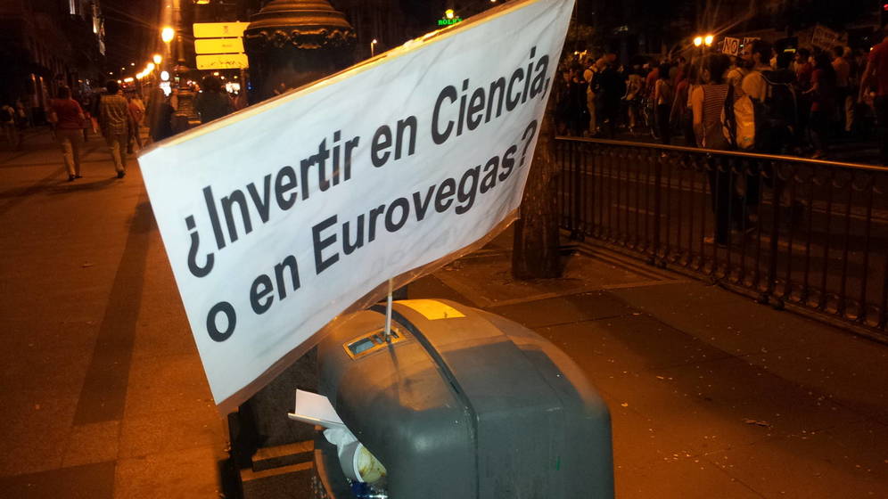 LA CIENCIA MARCHA PARA PROTESTAR